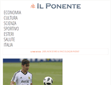 Tablet Screenshot of ilponente.com